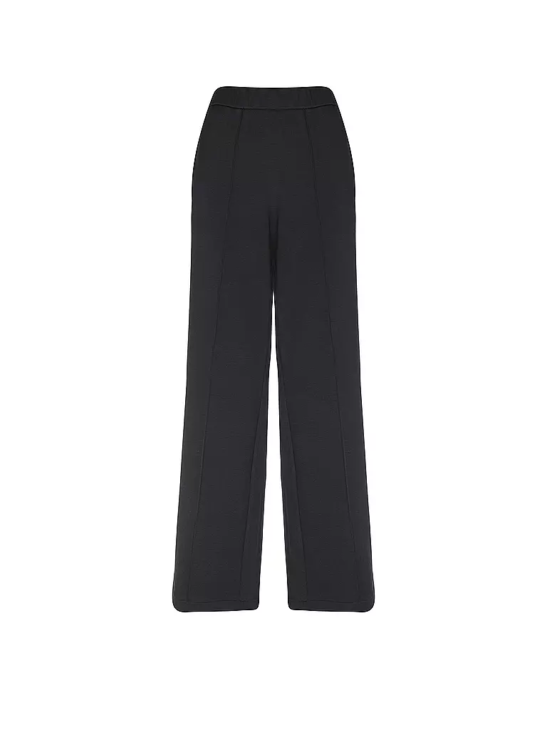 MARC O' POLO DENIM | Hose Wide Leg | schwarz