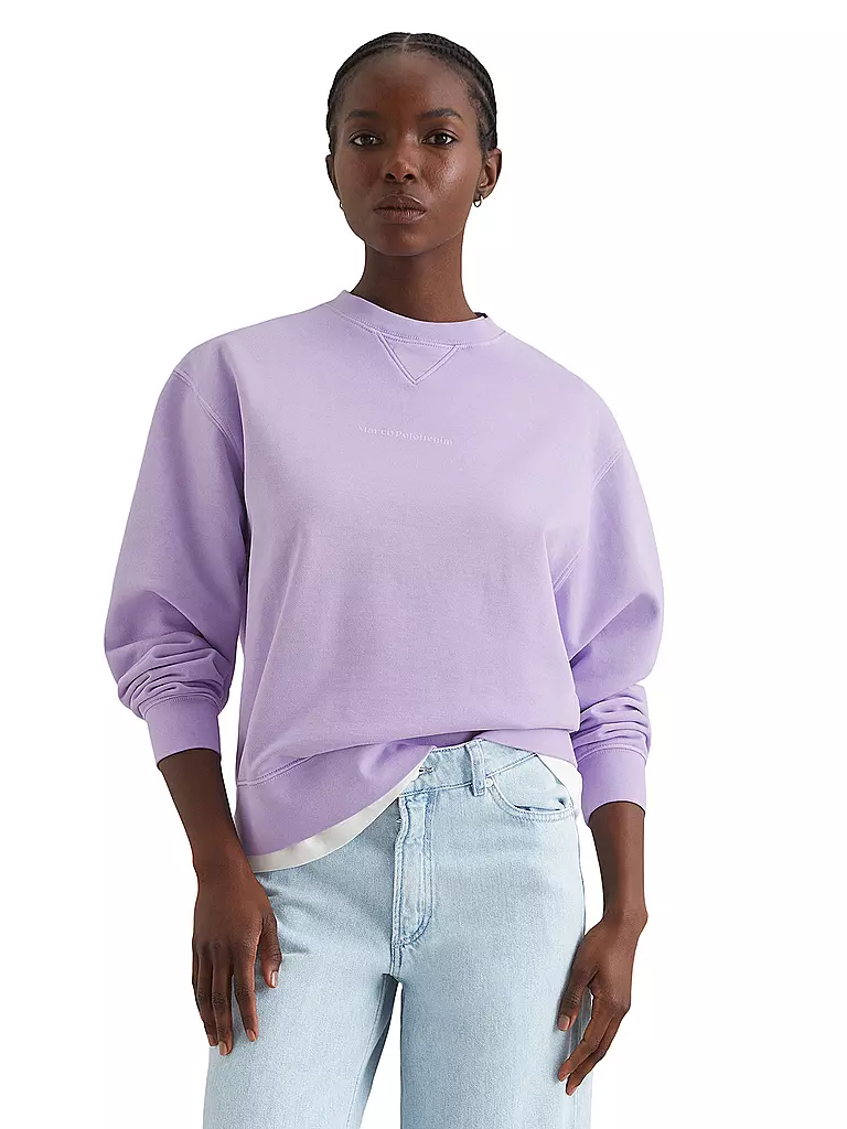 MARC O' POLO DENIM | Sweater Relaxed Fit  | lila