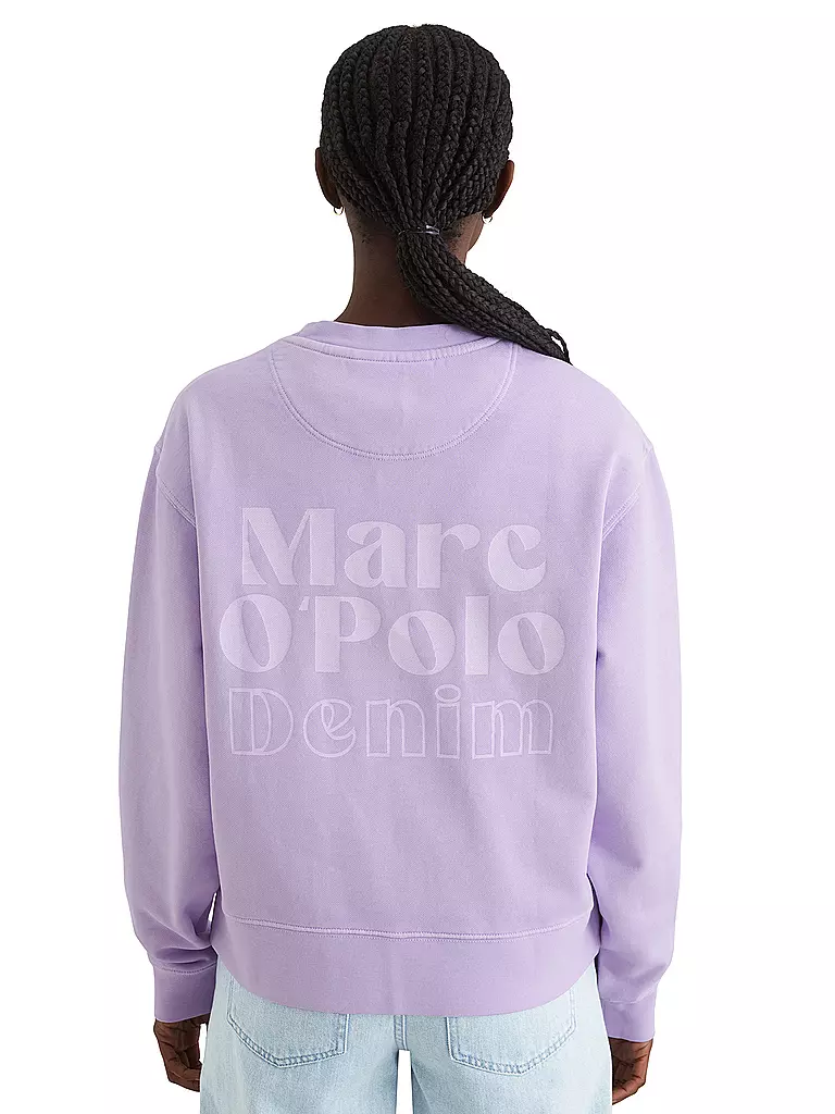 MARC O' POLO DENIM | Sweater Relaxed Fit  | lila