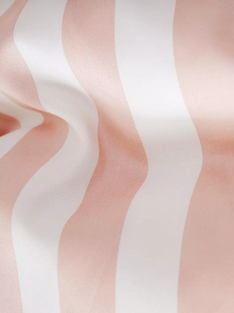 MARC O'POLO HOME | Satin Bettwäsche CLASSIC STRIPE 70x90cm/140x200cm Rose Smoke | rosa