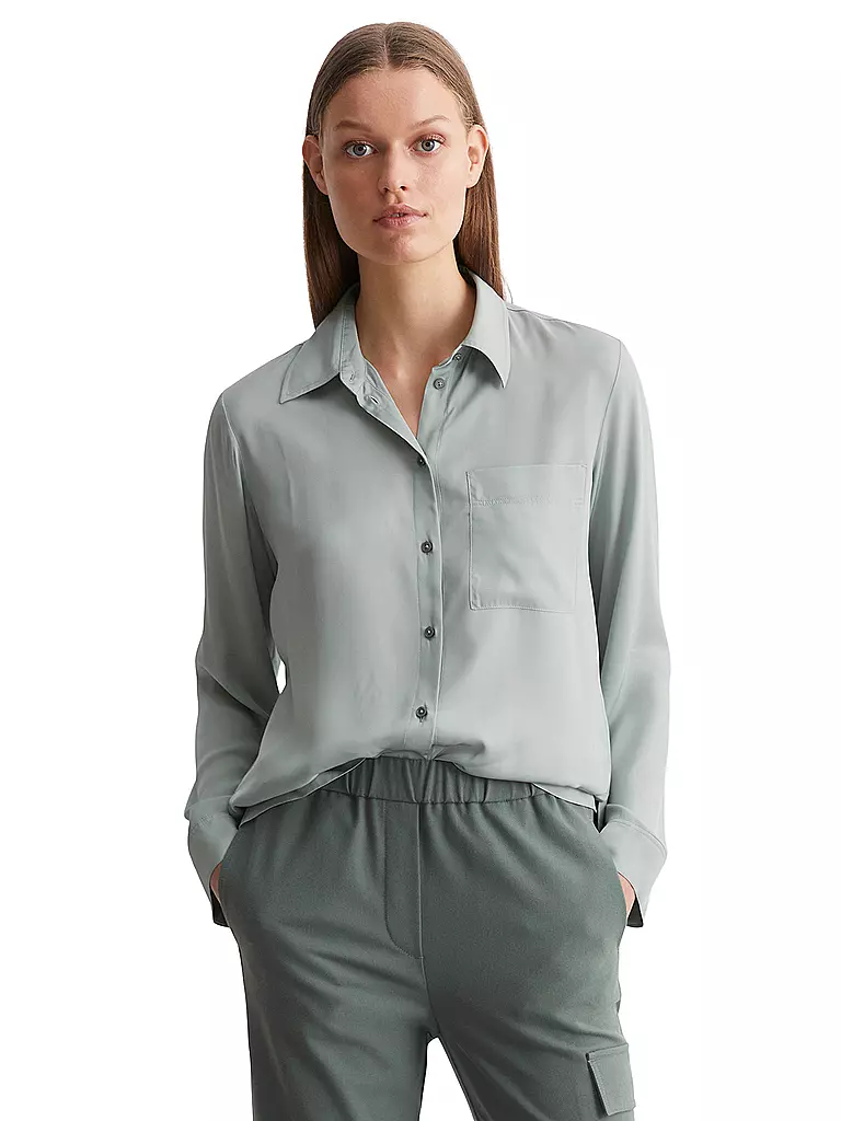 MARC O'POLO | Bluse  | hellblau