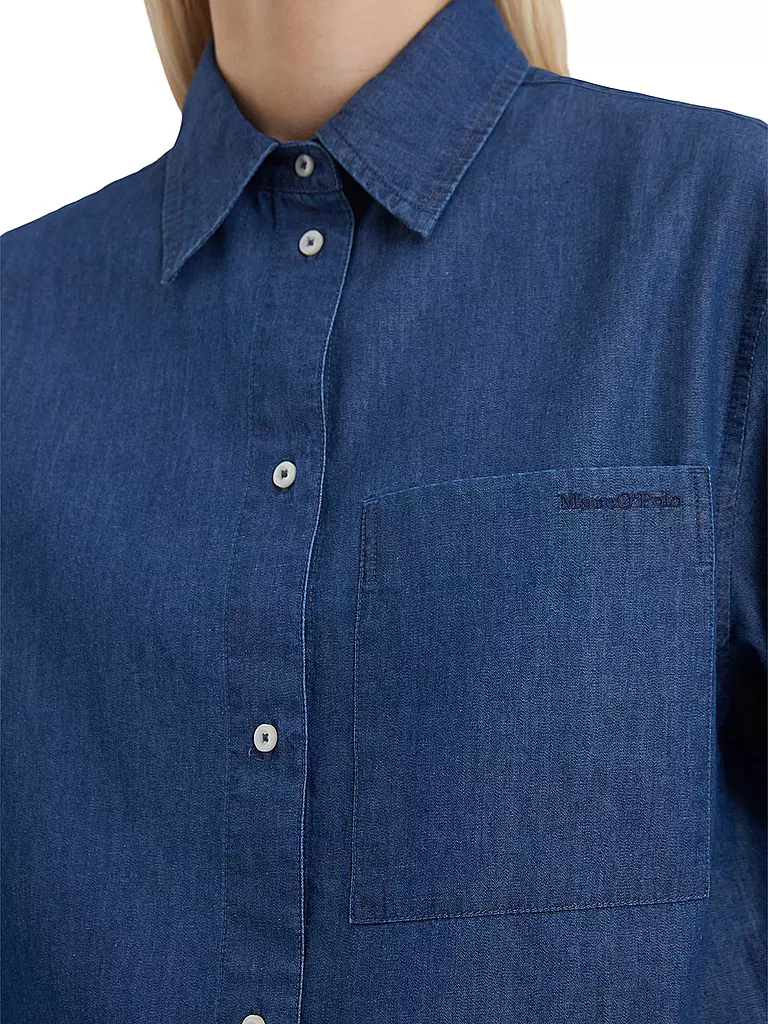 MARC O'POLO | Bluse  | blau