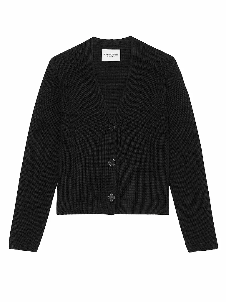 MARC O'POLO | Cardigan  | schwarz