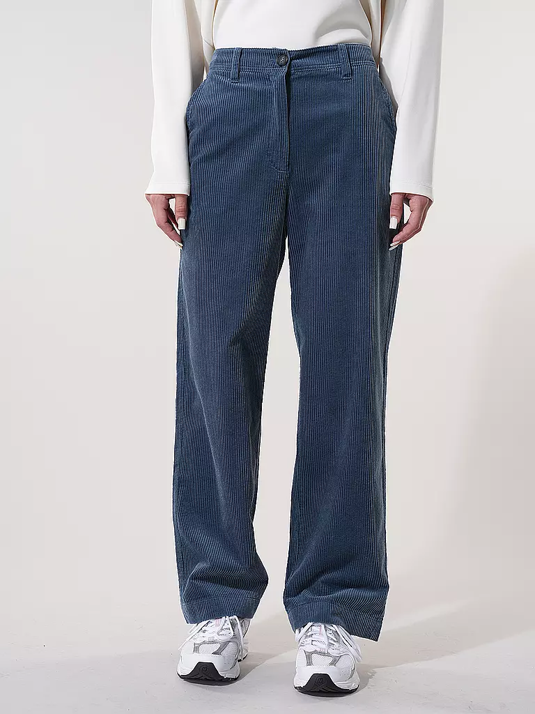 MARC O'POLO | Cordhose 7/8 | blau