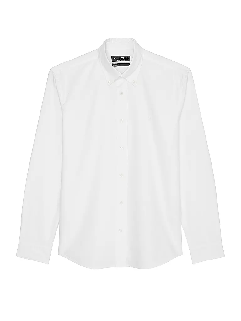 MARC O'POLO | Hemd Regular Fit  | weiss