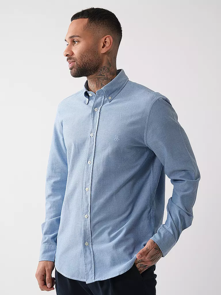 MARC O'POLO | Hemd Regular Fit  | blau