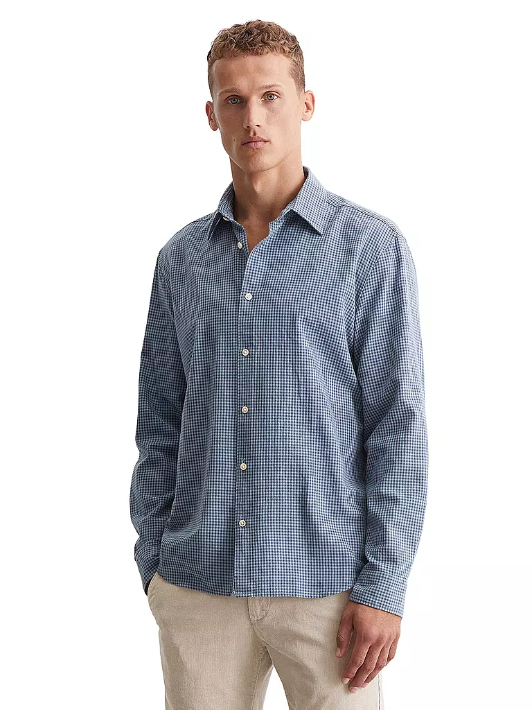 MARC O'POLO | Hemd Regular Fit | blau