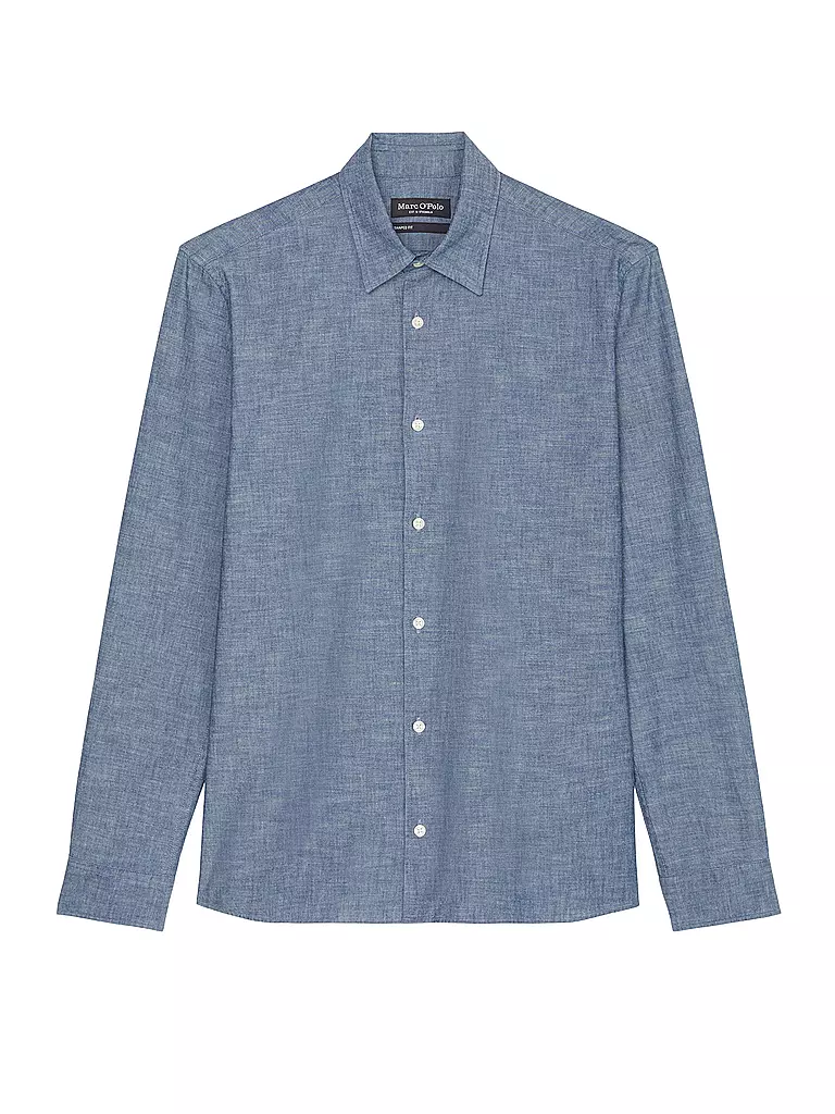 MARC O'POLO | Hemd Shaped Fit | blau