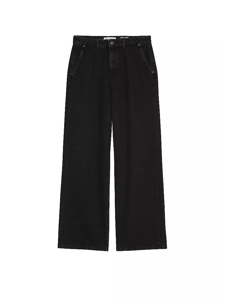 MARC O'POLO | Jeans Wide Fit LUMA | schwarz