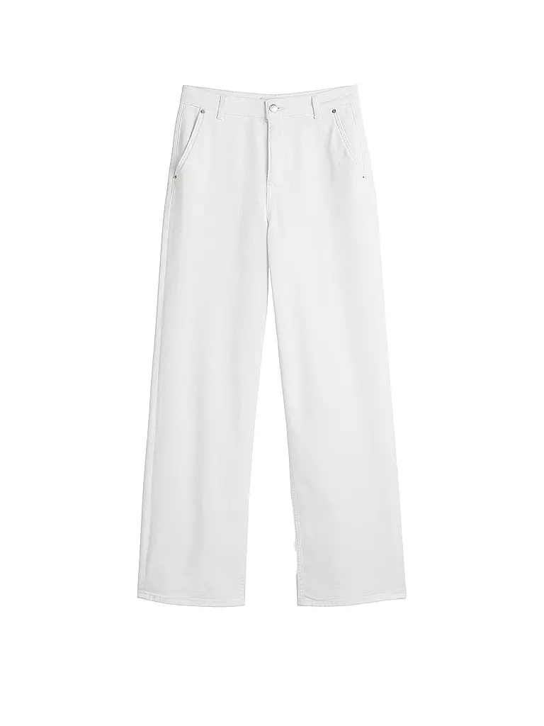 MARC O'POLO | Jeans Wide Leg  | weiss