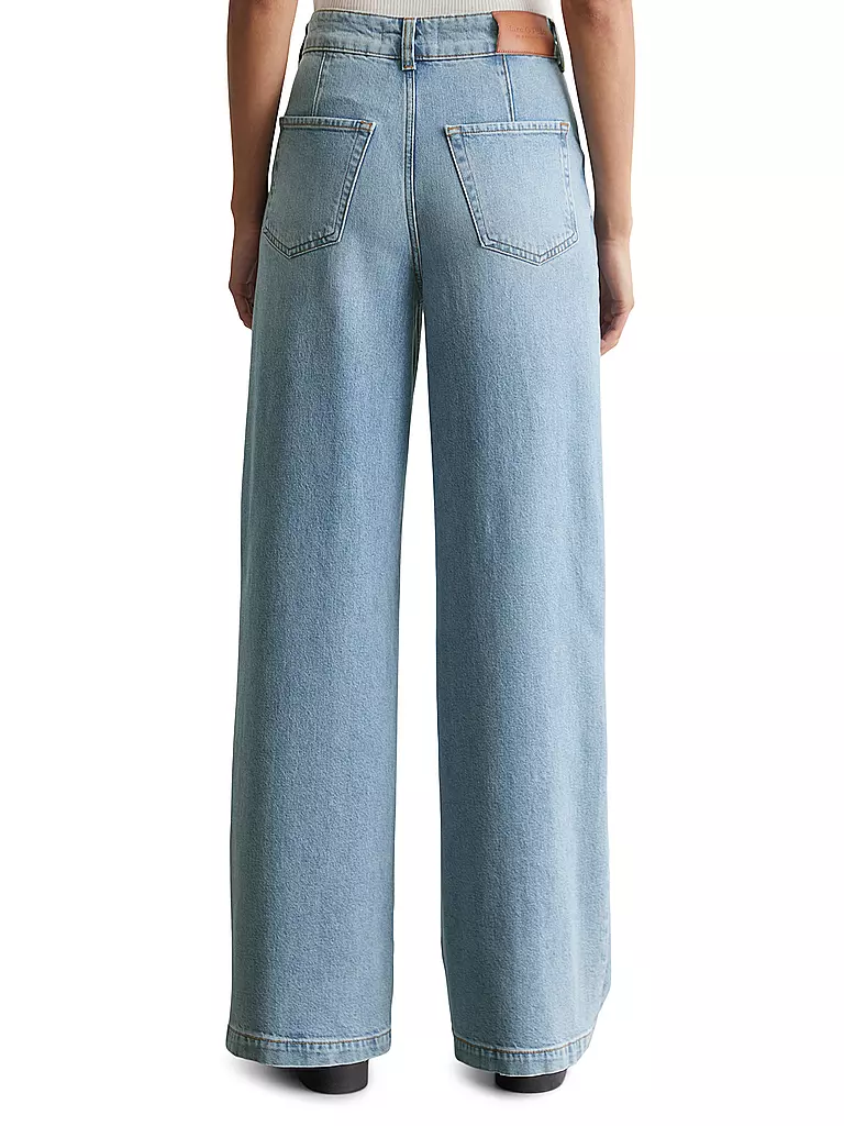 MARC O'POLO | Jeans Wide Leg Fit  | blau