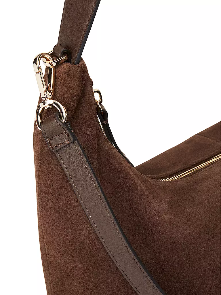 MARC O'POLO | Ledertasche - Hobo Bag Medium | braun