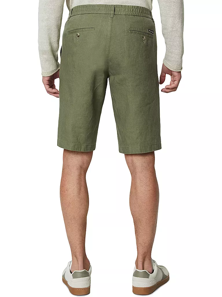 MARC O'POLO | Leinenshorts  | olive