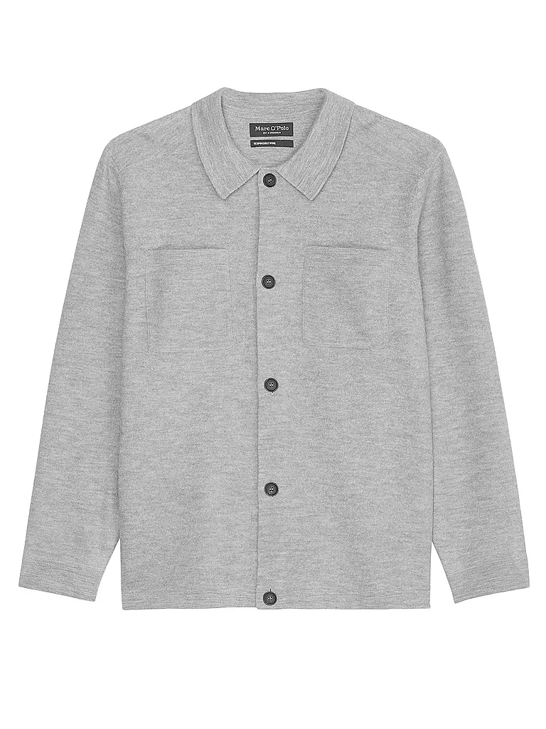 MARC O'POLO | Overshirt  | grau