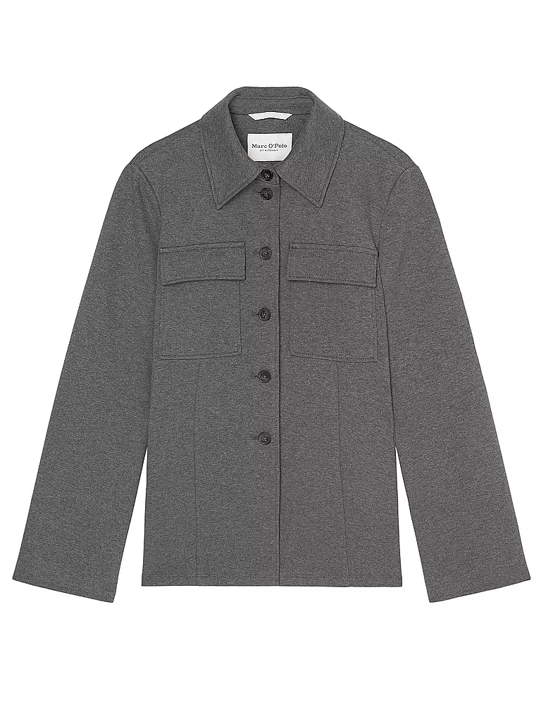 MARC O'POLO | Overshirt | grau