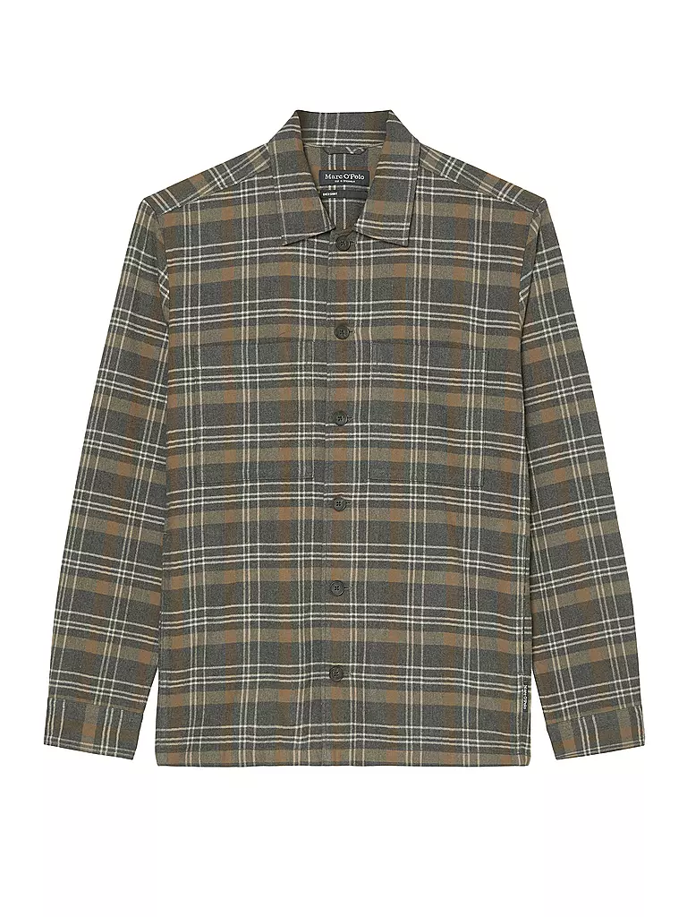 MARC O'POLO | Overshirt | grau