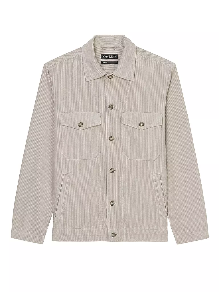 MARC O'POLO | Overshirt | grau