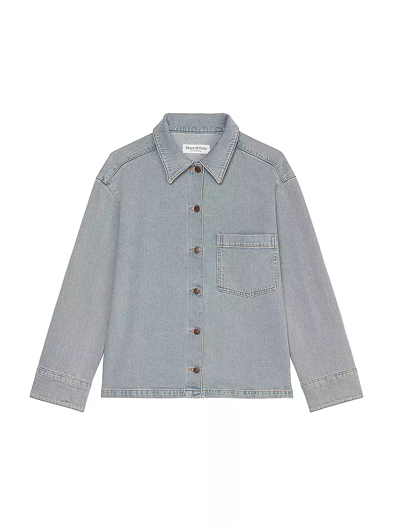 MARC O'POLO | Overshirt | hellblau