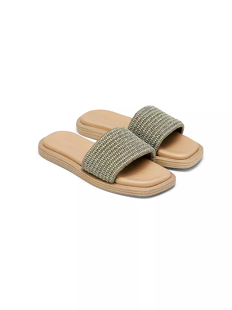 MARC O'POLO | Pantoletten - Slides | olive