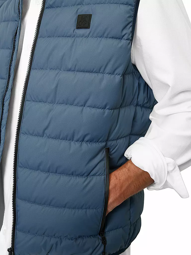 MARC O'POLO | Steppgilet  | blau