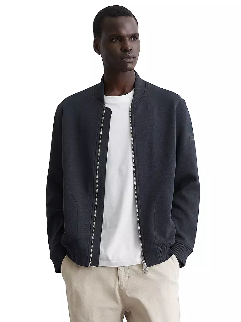 MARC O'POLO | Sweatjacke  | dunkelblau