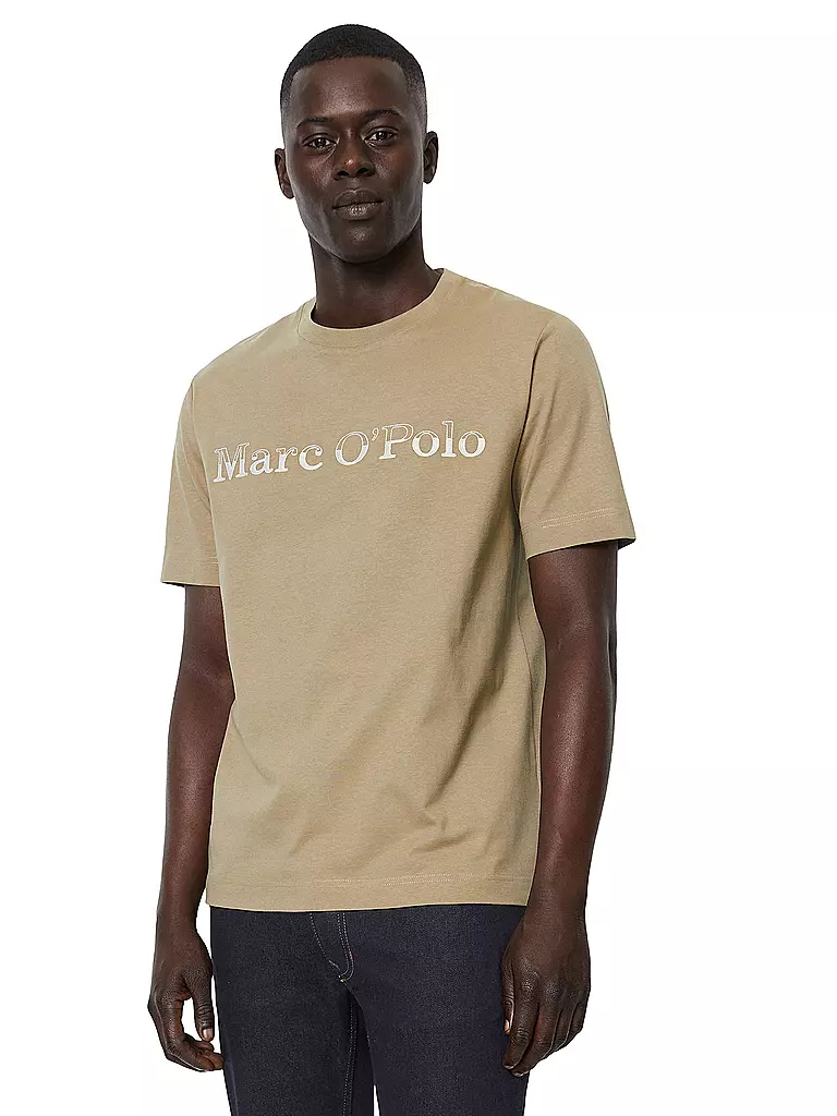 MARC O'POLO | T-Shirt  | camel