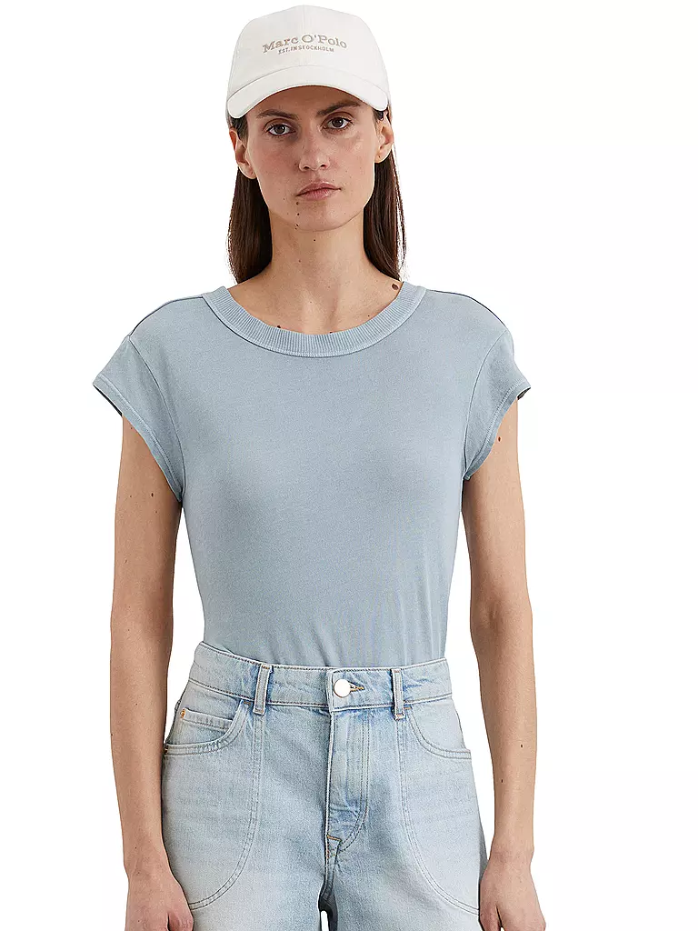 MARC O'POLO | T-Shirt  | blau