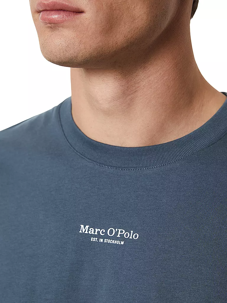 MARC O'POLO | T-Shirt  | blau