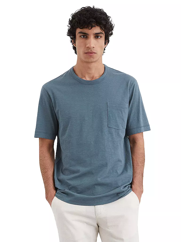 MARC O'POLO | T-Shirt | blau