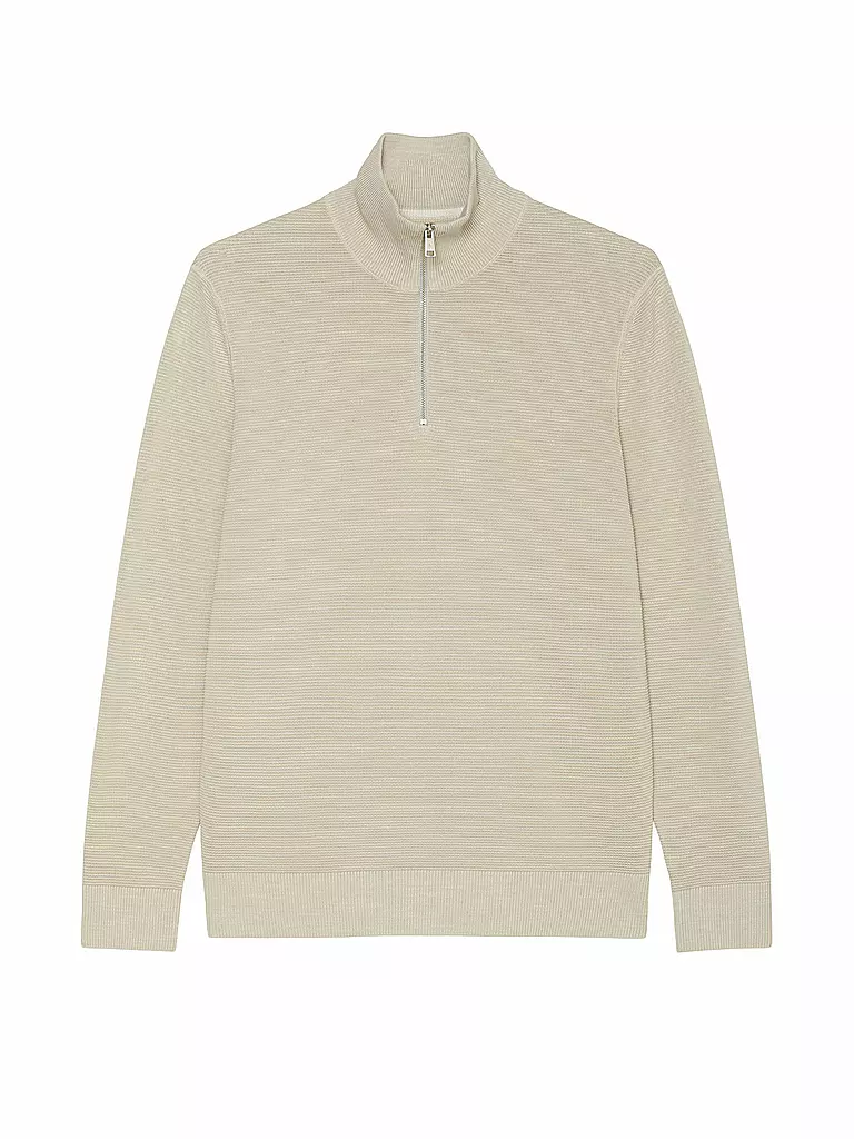 MARC O'POLO | Troyer Pullover | grau