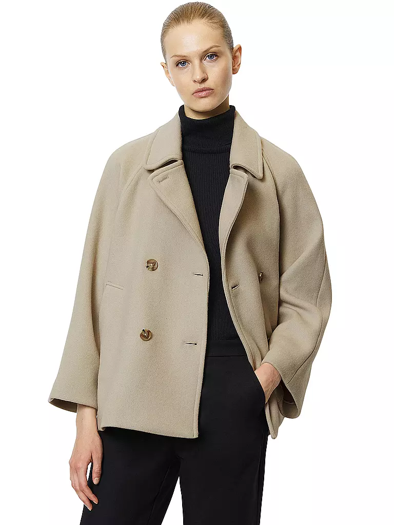 MARC O'POLO | Wolljacke | beige