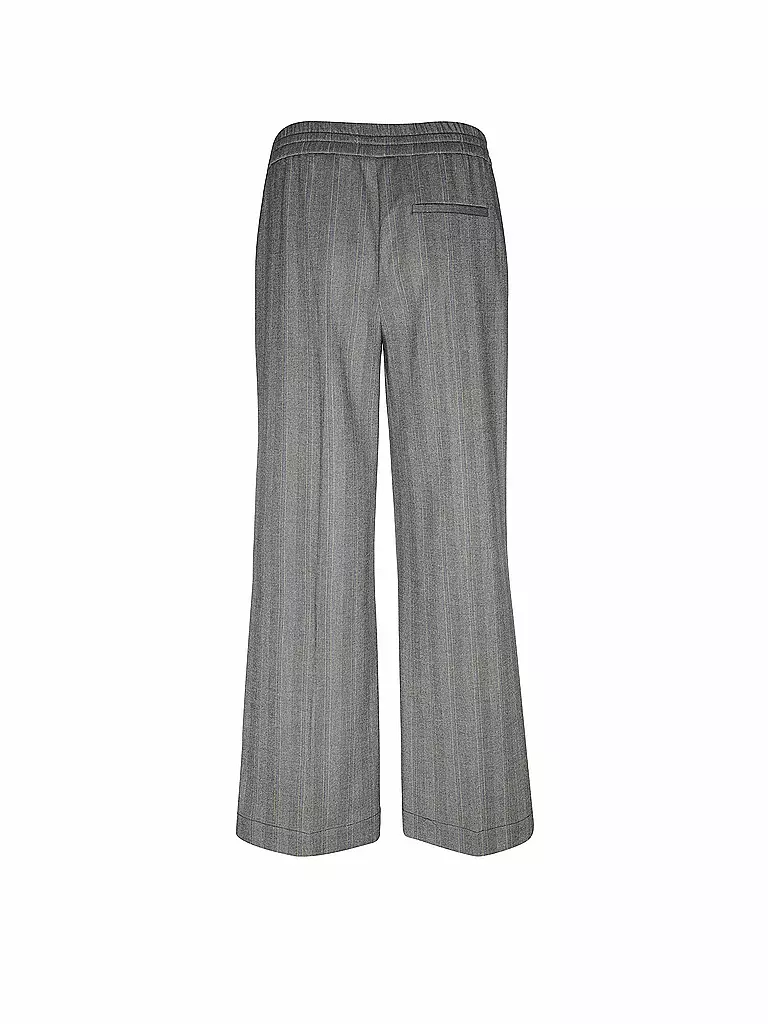 MARC O' POLO DENIM | Hose Wide Leg | grau