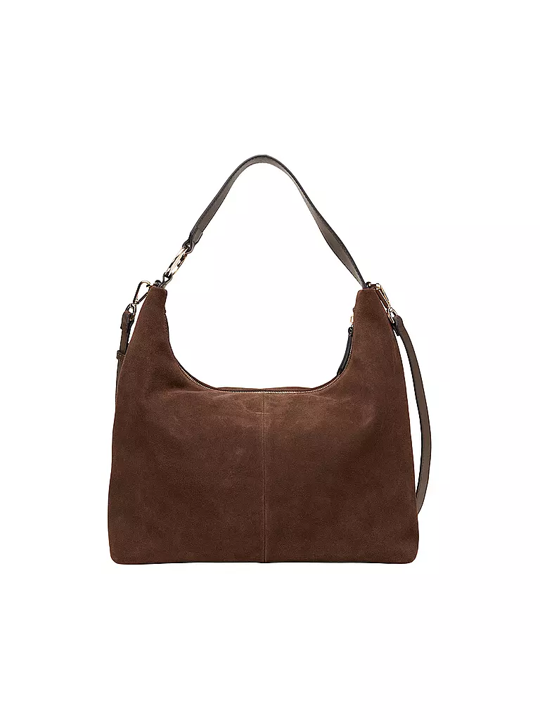 MARC O'POLO | Ledertasche - Hobo Bag Medium | braun