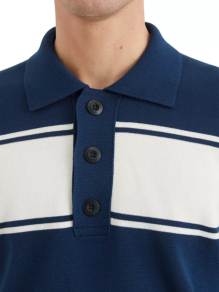 MARC O'POLO | Polo-Pullover | blau