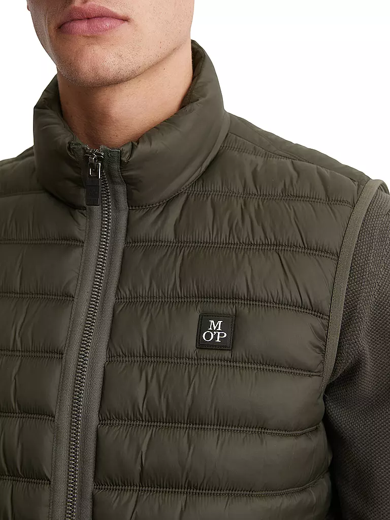 MARC O'POLO | Steppgilet | grau