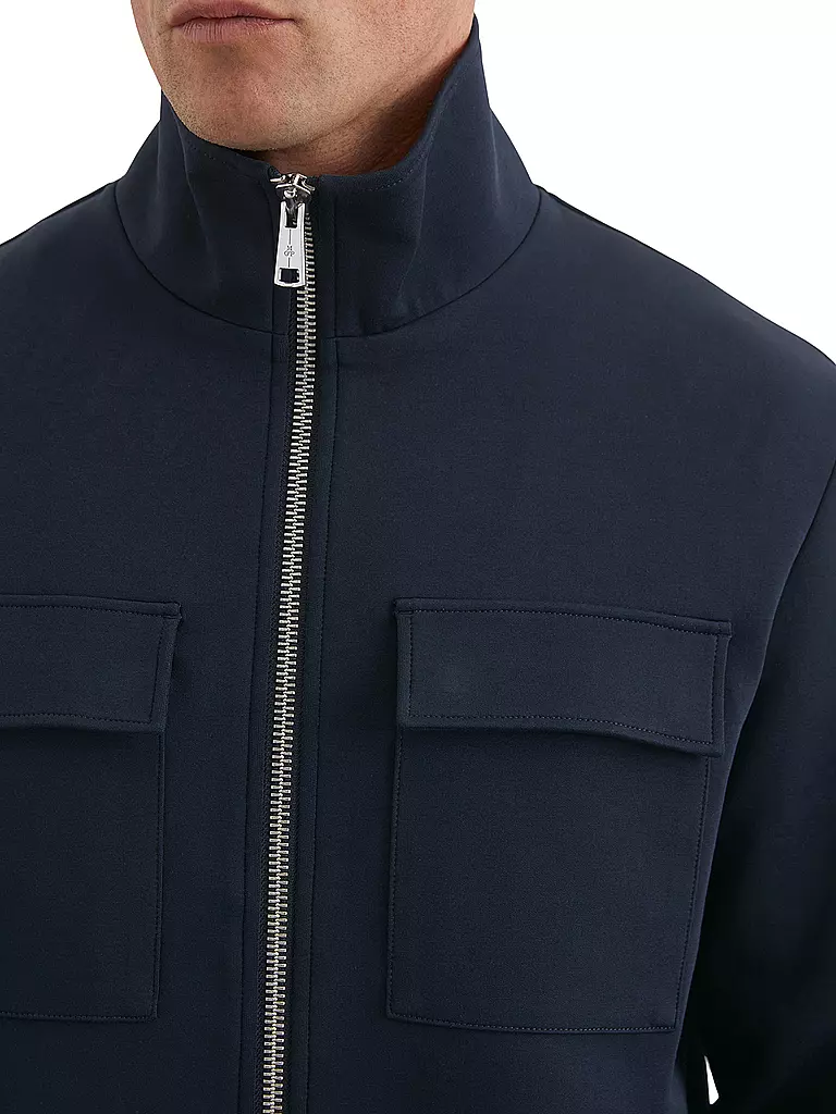 MARC O'POLO | Sweatjacke | dunkelblau