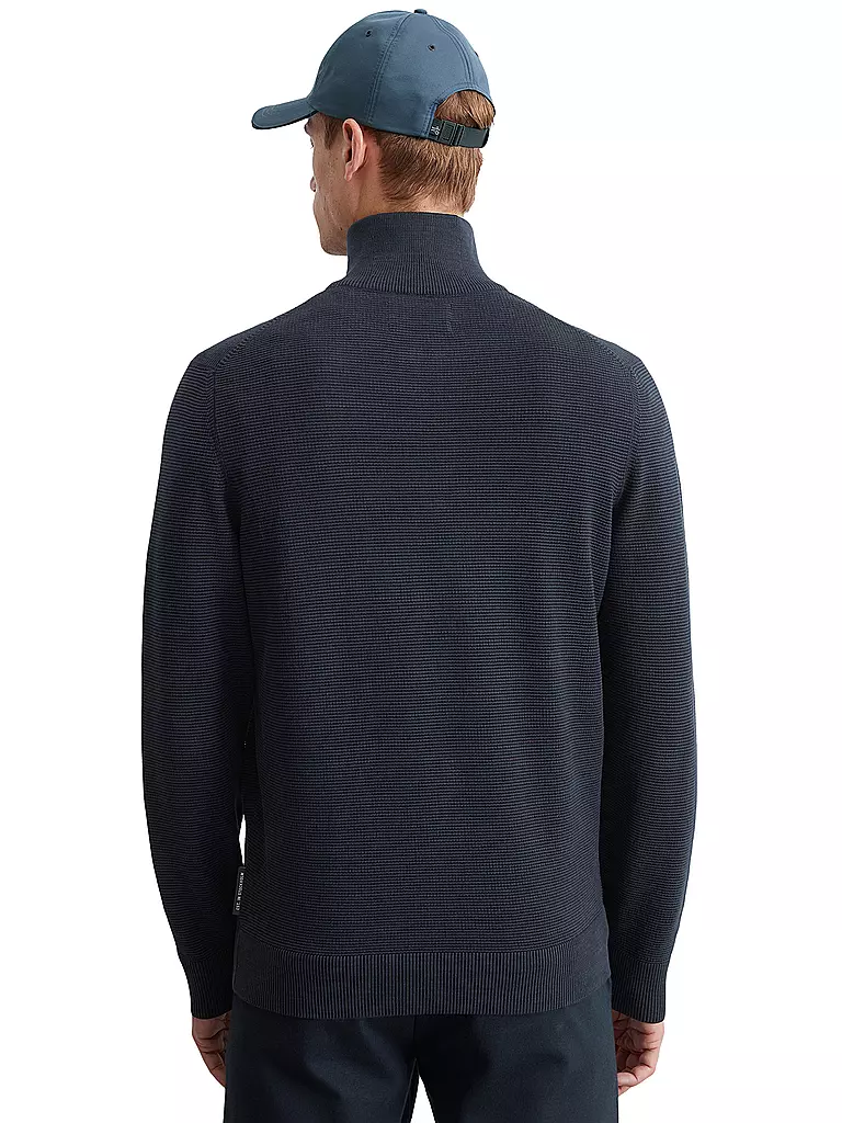 MARC O'POLO | Troyer Pullover | grau