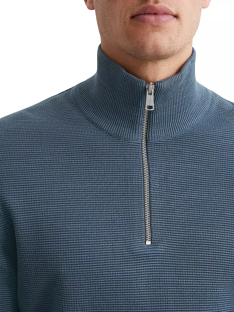 MARC O'POLO | Troyer Pullover | dunkelblau