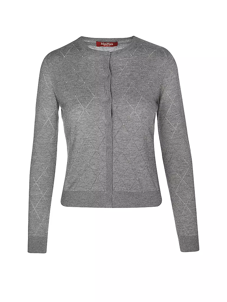 MAX MARA STUDIO | Cardigan VANDEA | grau