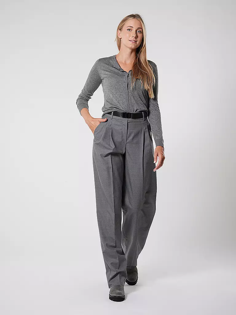 MAX MARA STUDIO | Cardigan VANDEA | grau