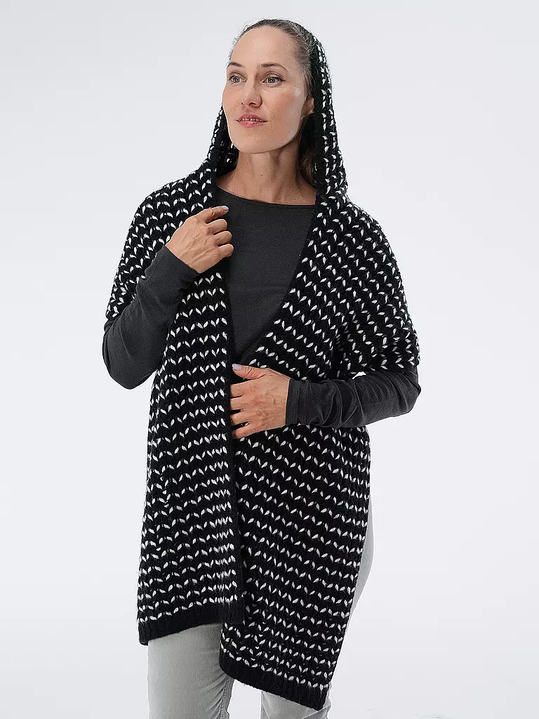 MAX MARA STUDIO | Poncho - Cape ANCELLA | schwarz