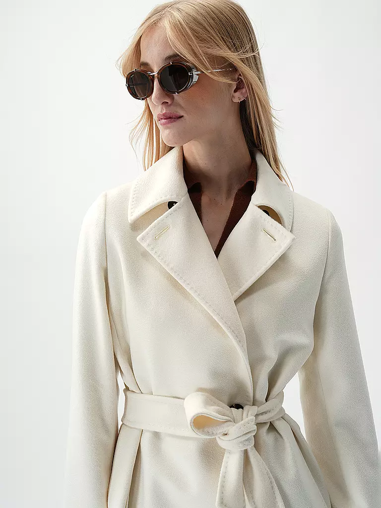 MAX MARA STUDIO | Wollmantel BCOLLAG | weiss