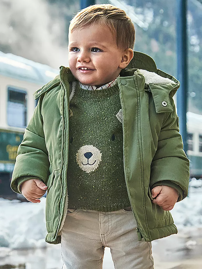 MAYORAL | Baby Jacke  | grün