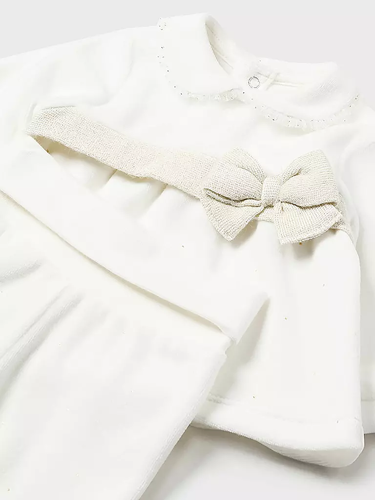 MAYORAL | Baby Set 2-teilig Shirt und Hose | creme