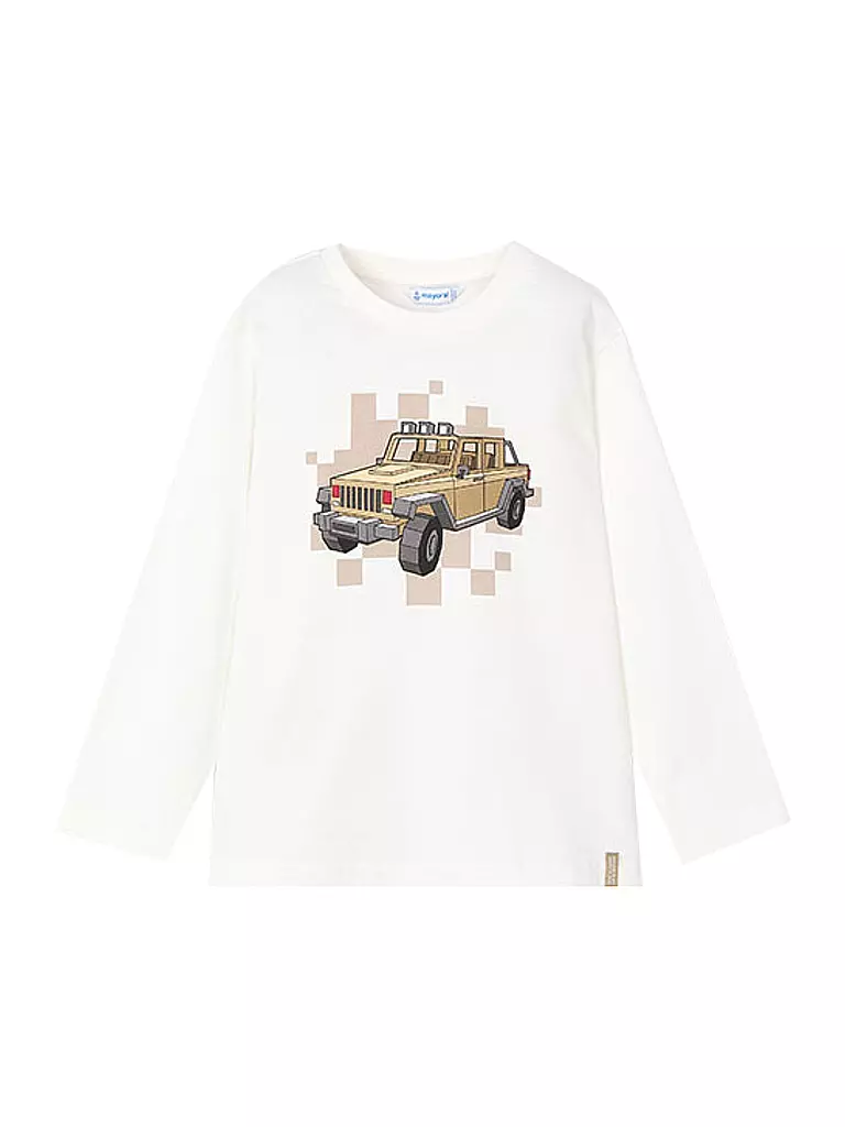 MAYORAL | Jungen Langarmshirt | creme