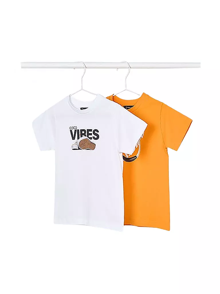 MAYORAL | Jungen T-Shirt Set 2-teilig | orange