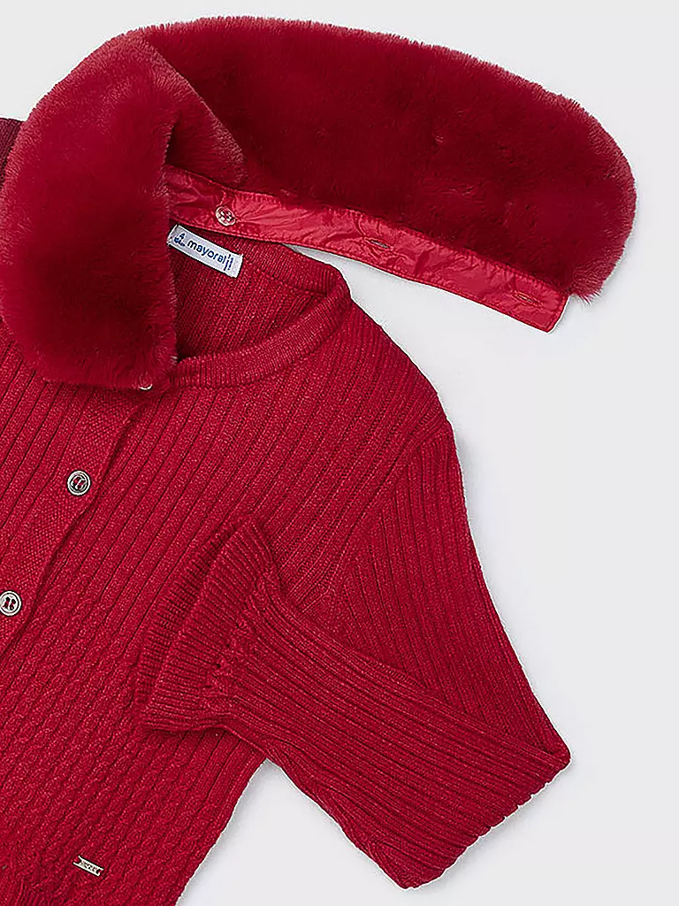 MAYORAL | Mädchen Strickjacke | rot