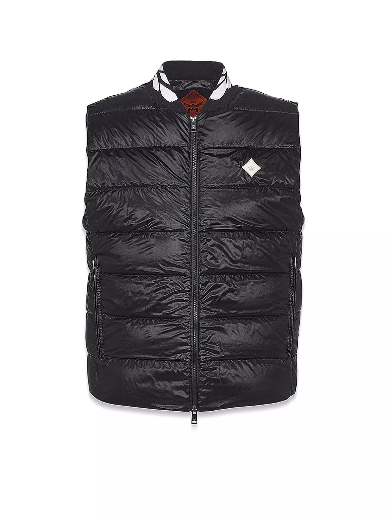 MCM | Daunensteppgilet  | schwarz