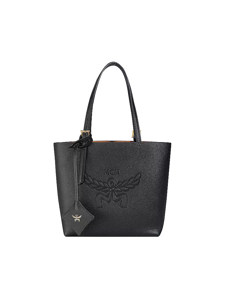 MCM | Ledertasche - Shopper HIMMEL  | schwarz