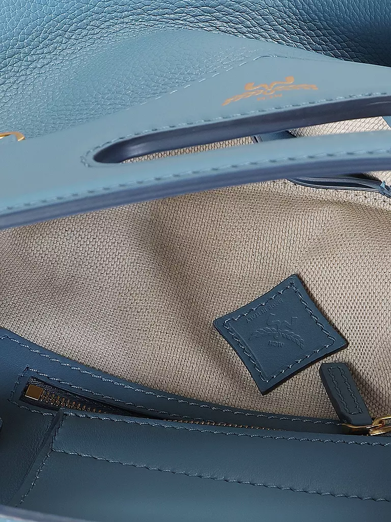 MCM | Ledertasche - Umhängetasche DIAMANT SOFT | blau